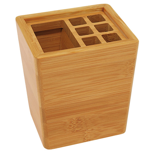 Schreibtisch-Köcher Wedo Bambus 96x108x85mm braun