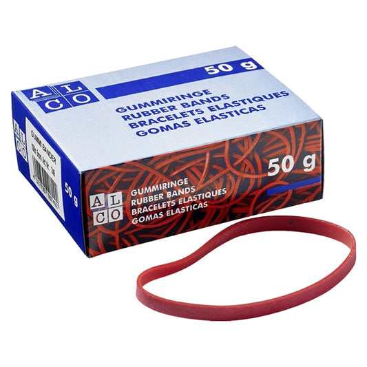 Gummiband Alco rot 50g