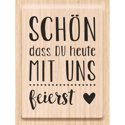 Motivstempel Prandell Holz