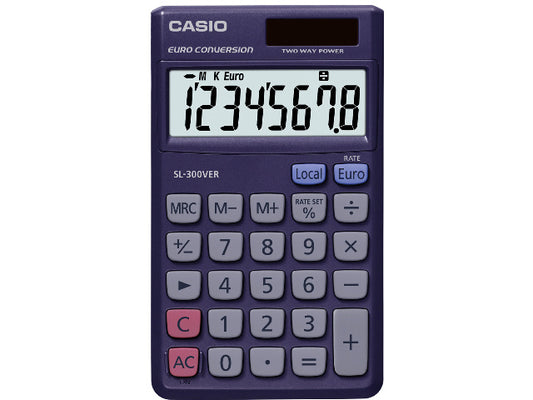 Taschenrechner Casio SL-300VER schwarz