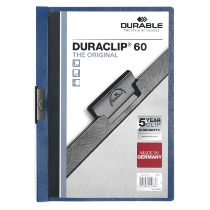 Klemmmappe Durable Duraclip DIN A4