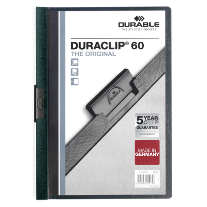 Klemmmappe Durable Duraclip DIN A4