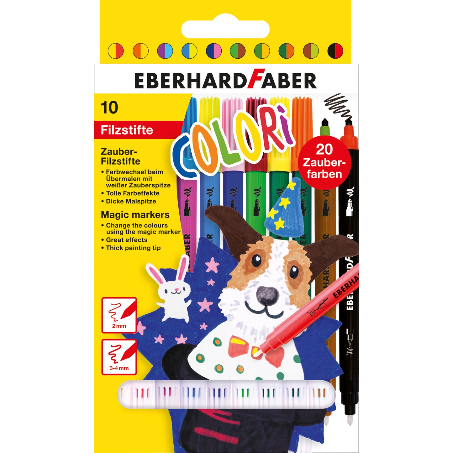 Zauber-Maler E. Faber COLORI 9+1 Stück