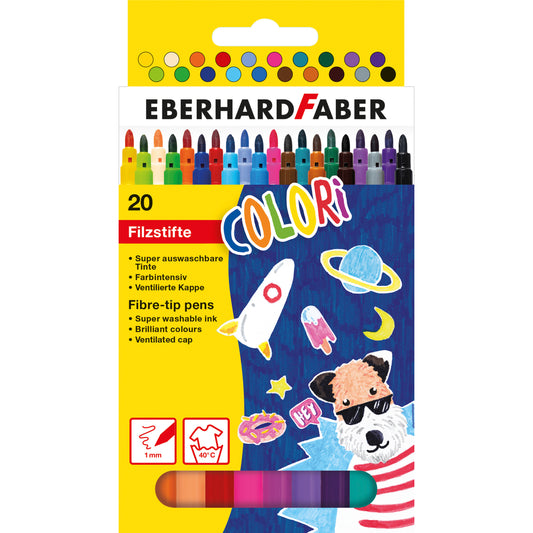 Fasermaler E. Faber COLORI dünn