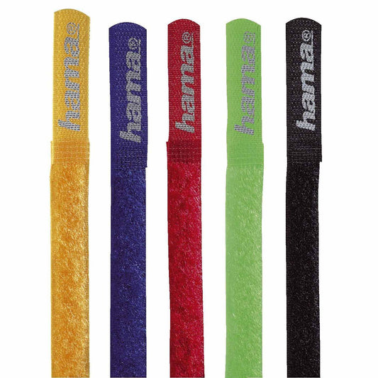 Klettbinder-Streifen Hama Nylon 16x215mm farbig sortiert