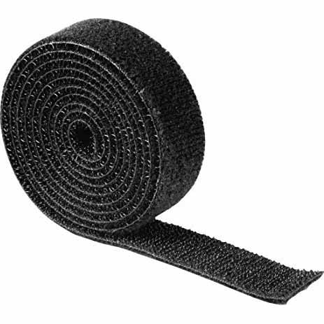 Klettband Hama universell 100 cm schwarz