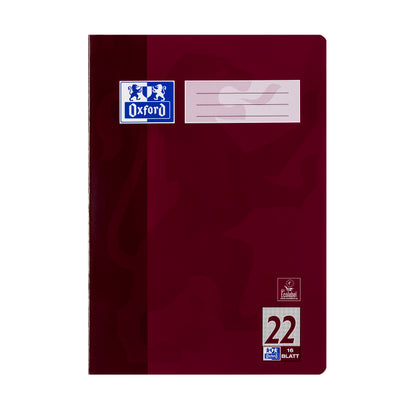 Schulheft Oxford 90g DIN A4 16 Blatt