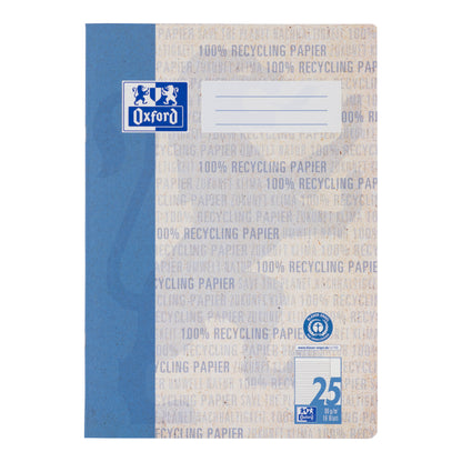 Recycling-Schulheft Oxford 90g DIN A4 16 Blatt