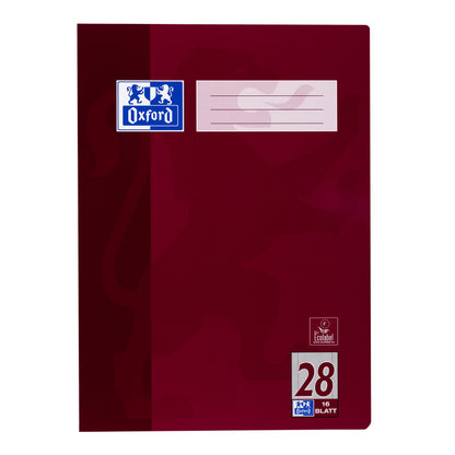 Schulheft Oxford 90g DIN A4 16 Blatt