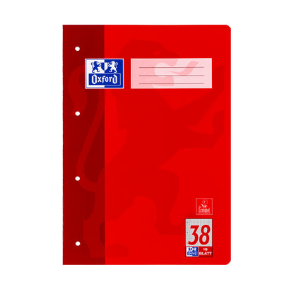 Schulheft Oxford 90g DIN A4 16 Blatt