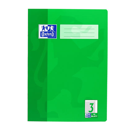 Schulheft Oxford 90g DIN A4 16 Blatt