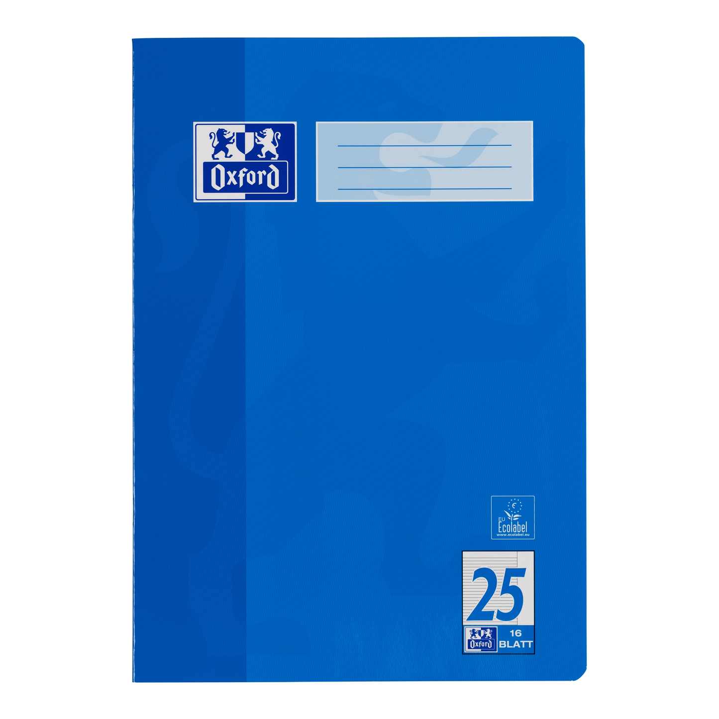 Schulheft Oxford 90g DIN A4 16 Blatt