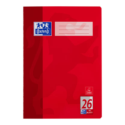 Schulheft Oxford 90g DIN A4 16 Blatt