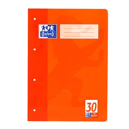 Schulheft Oxford 90g DIN A4 16 Blatt