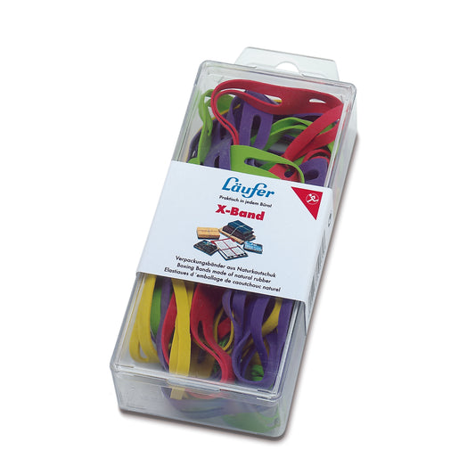 Gummiband Läufer X-Band 150x11mm 100x11mm 30g Größen und Farben sortiert