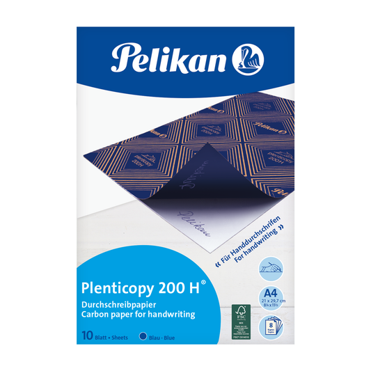 Durchschreibepapier Pelikan DIN A4 blau
