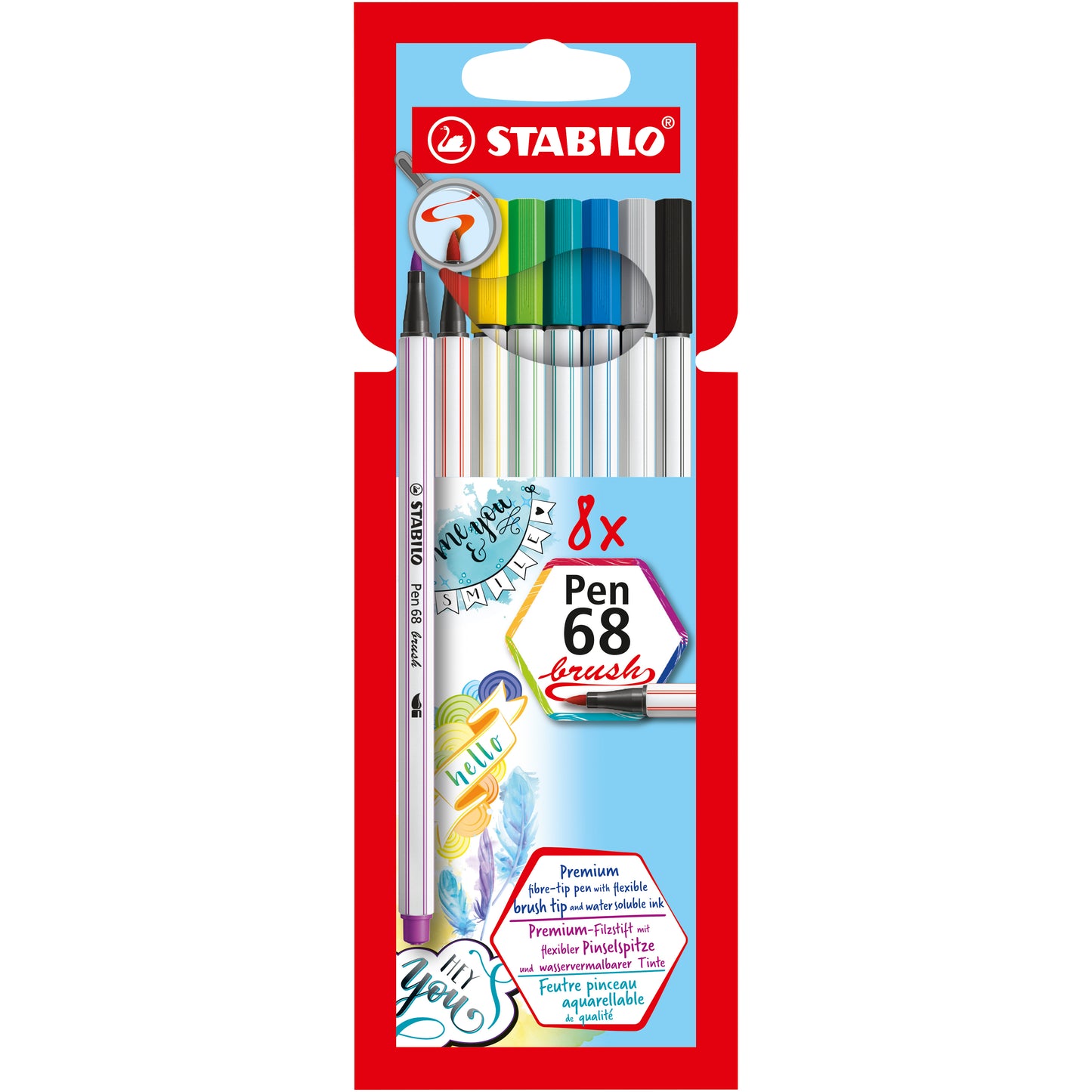 Pinselmaler Stabilo pen 68 brush