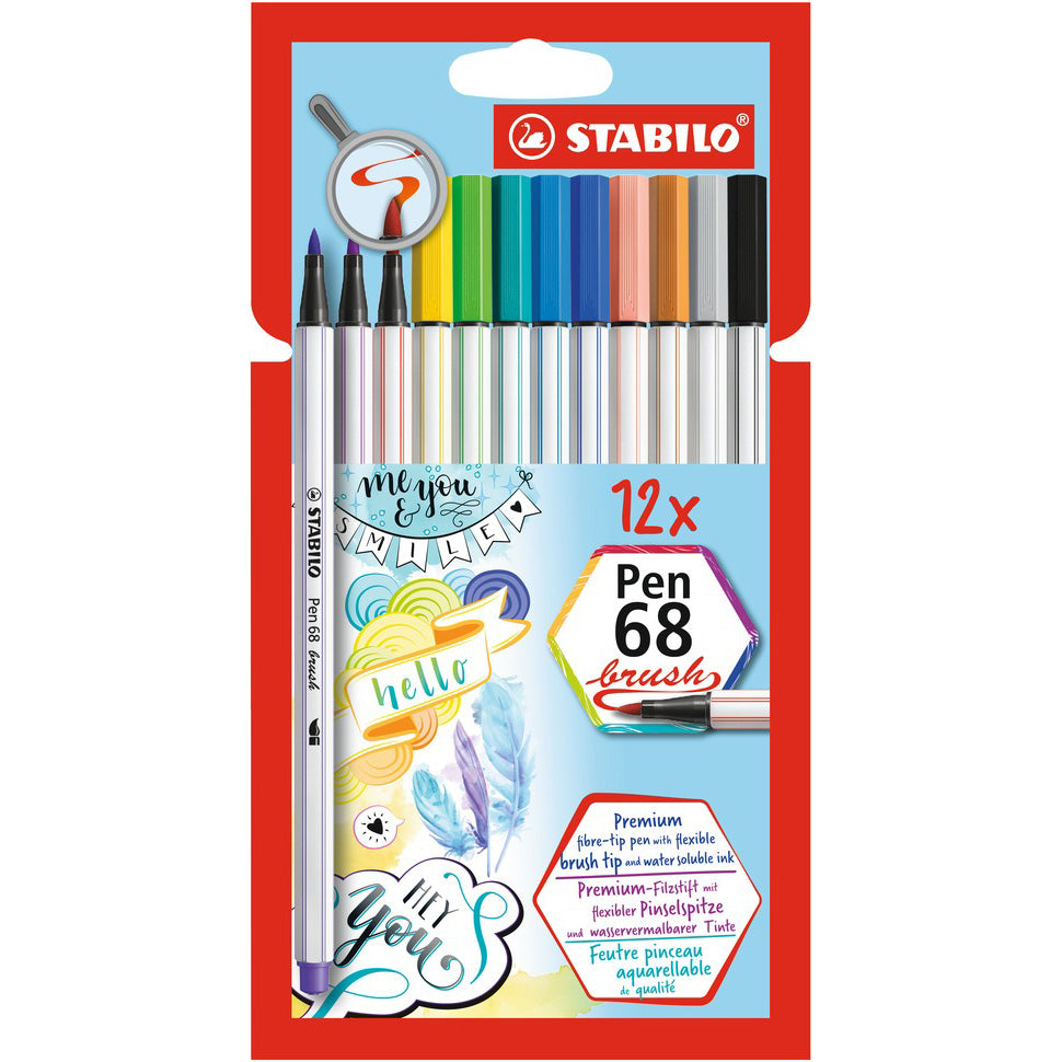 Pinselmaler Stabilo pen 68 brush