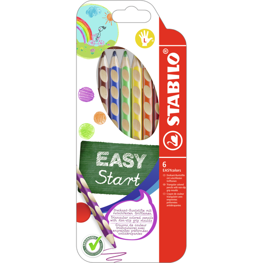 Farbstift-Etui Stabilo EASYcolors Linkshänder