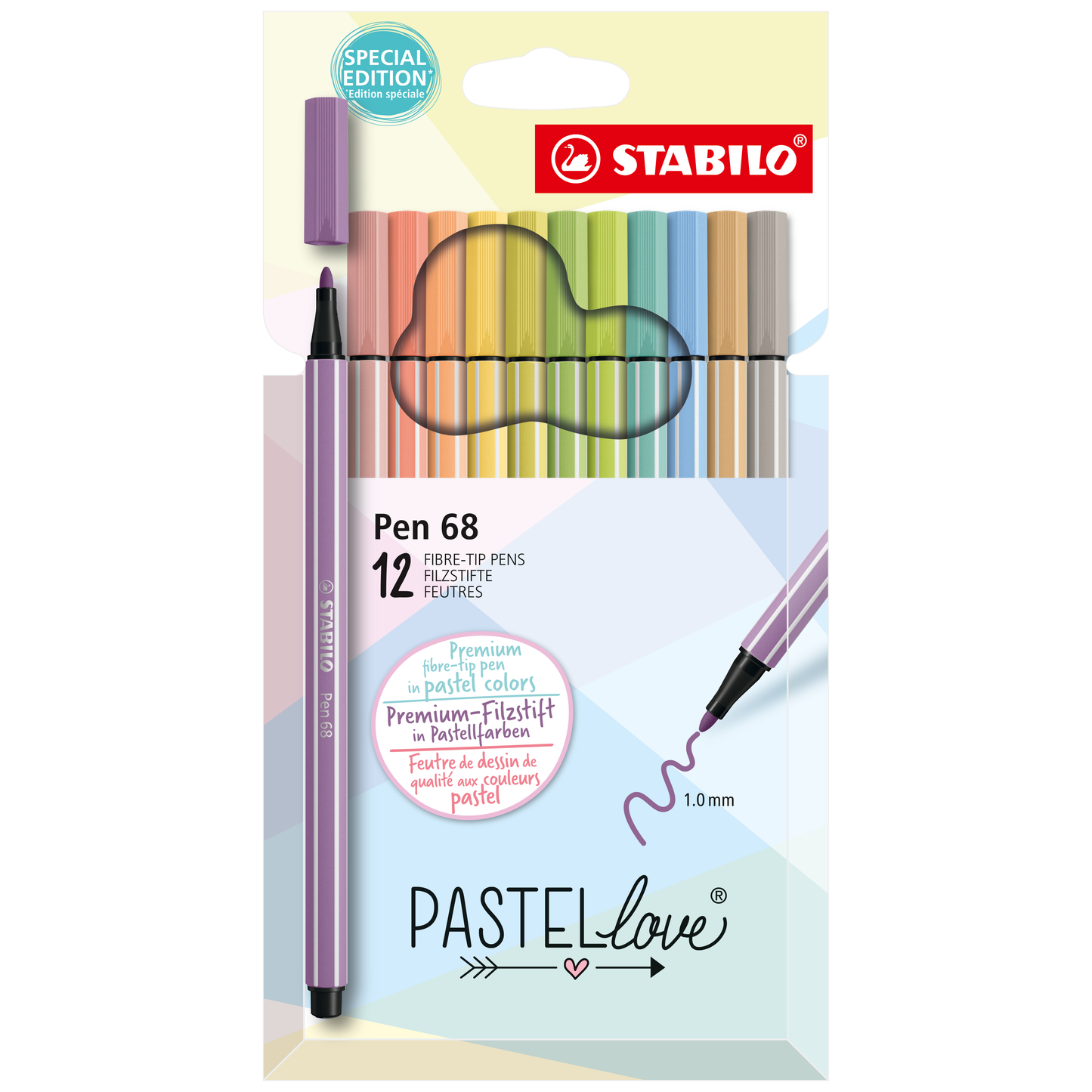 Fasermaler Stabilo Pen 68