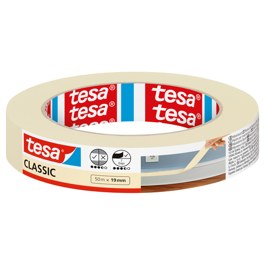 Kreppband Tesa Classic 50 m