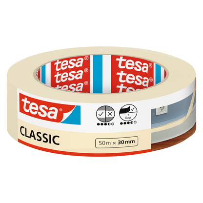 Kreppband Tesa Classic 50 m