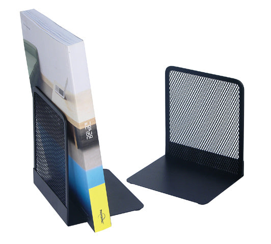 Buchstützen-Set Wedo Office Drahtmetall 2St schwarz